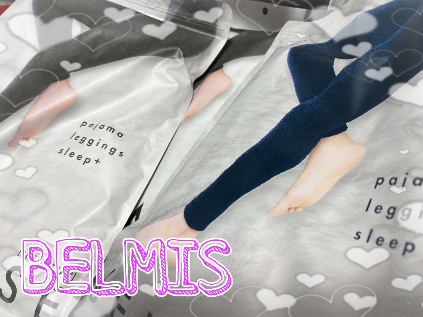 パジャマレギンスsleep+/BELMISE/着圧ソックス・レギンスを使ったクチコミ(1枚目)