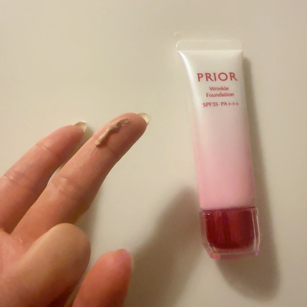 薬用 リンクル美コルセットファンデーション/プリオール/クリーム・エマルジョンファンデーションを使ったクチコミ（2枚目）