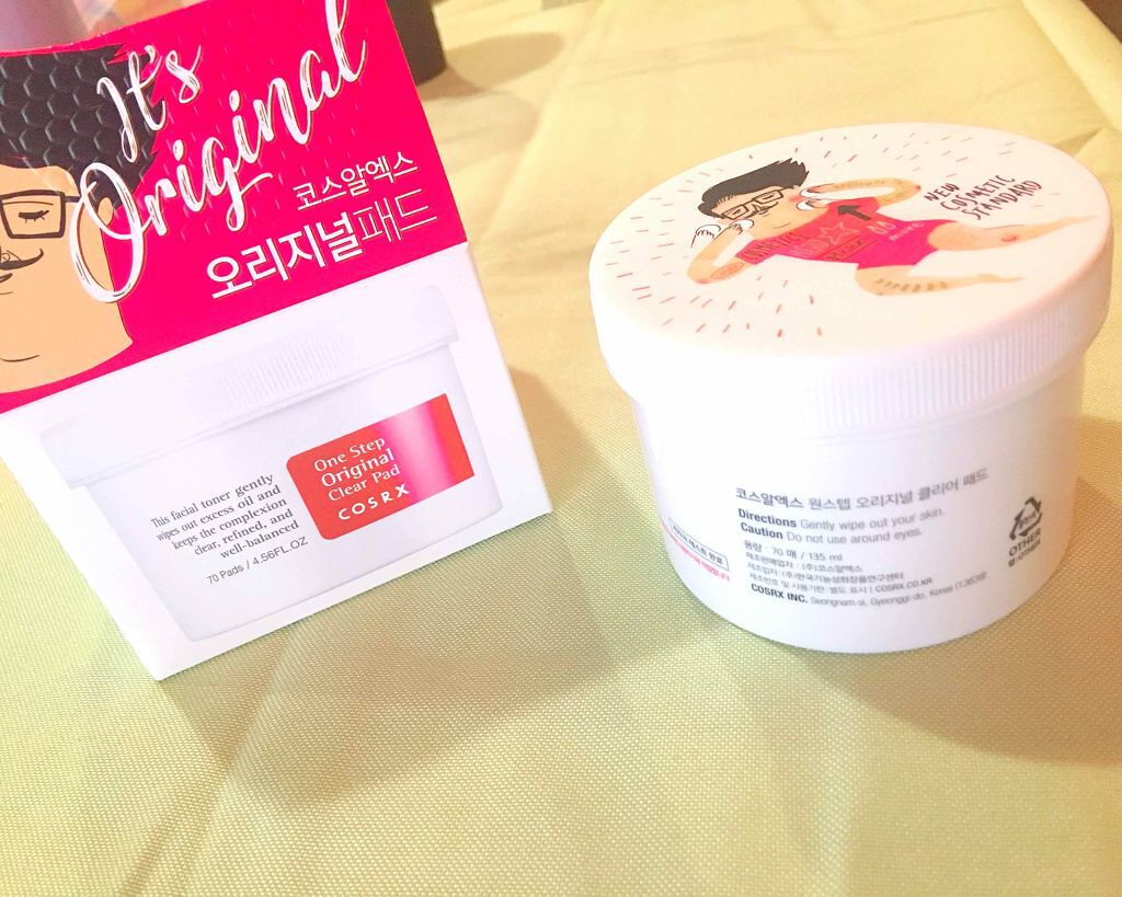 ワンステップオリジナルクリアパッド/COSRX/トナーパッドを使ったクチコミ(1枚目)