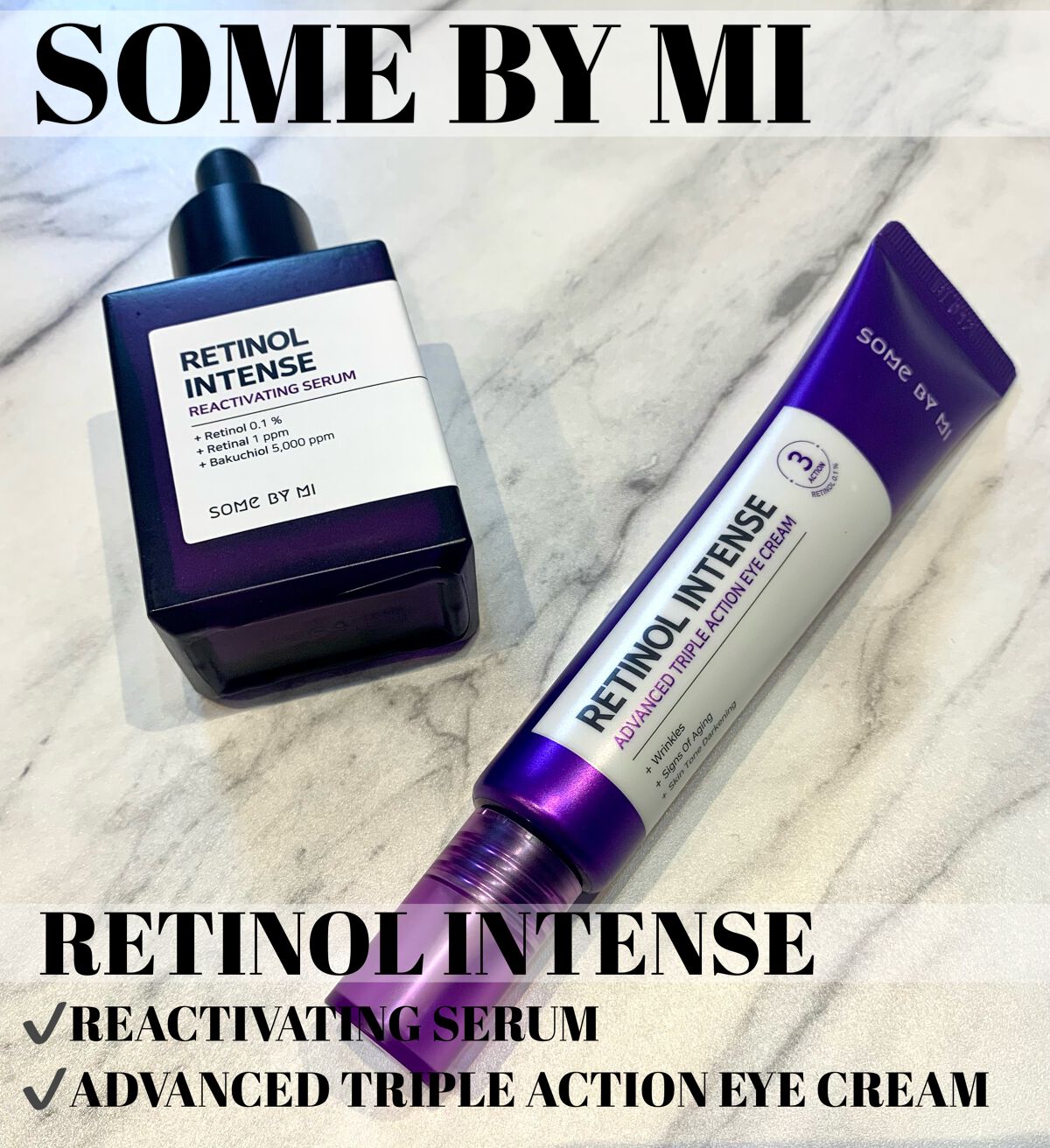 レチノールインテンシブ アドバンスドトリプルアクションアイクリーム/SOME BY MI/アイケア・アイクリームを使ったクチコミ(1枚目)