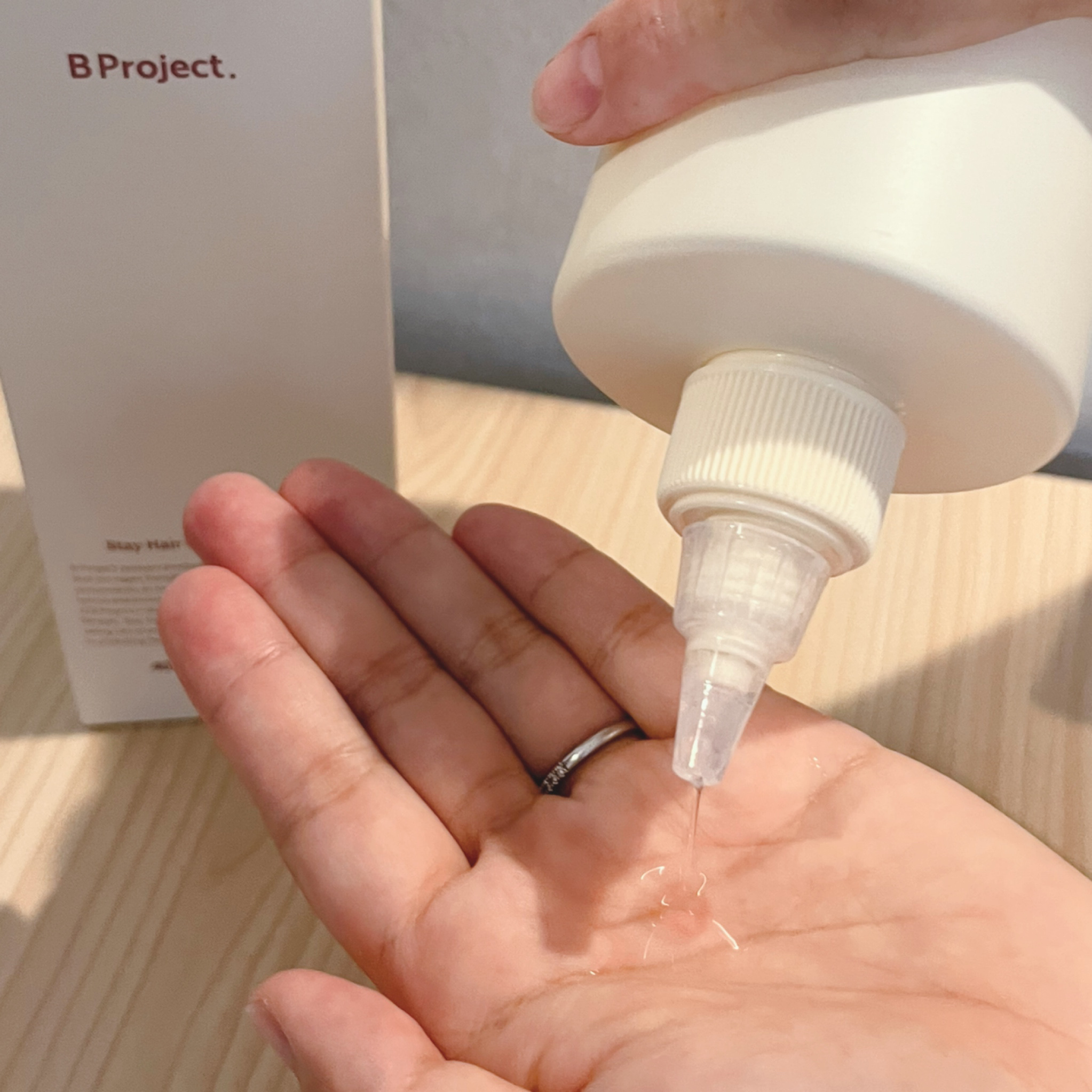 ステイヘアディープクレンジングシャンプー/ステイヘアウォータートリートメント/B Project/市販シャンプーを使ったクチコミ（2枚目）