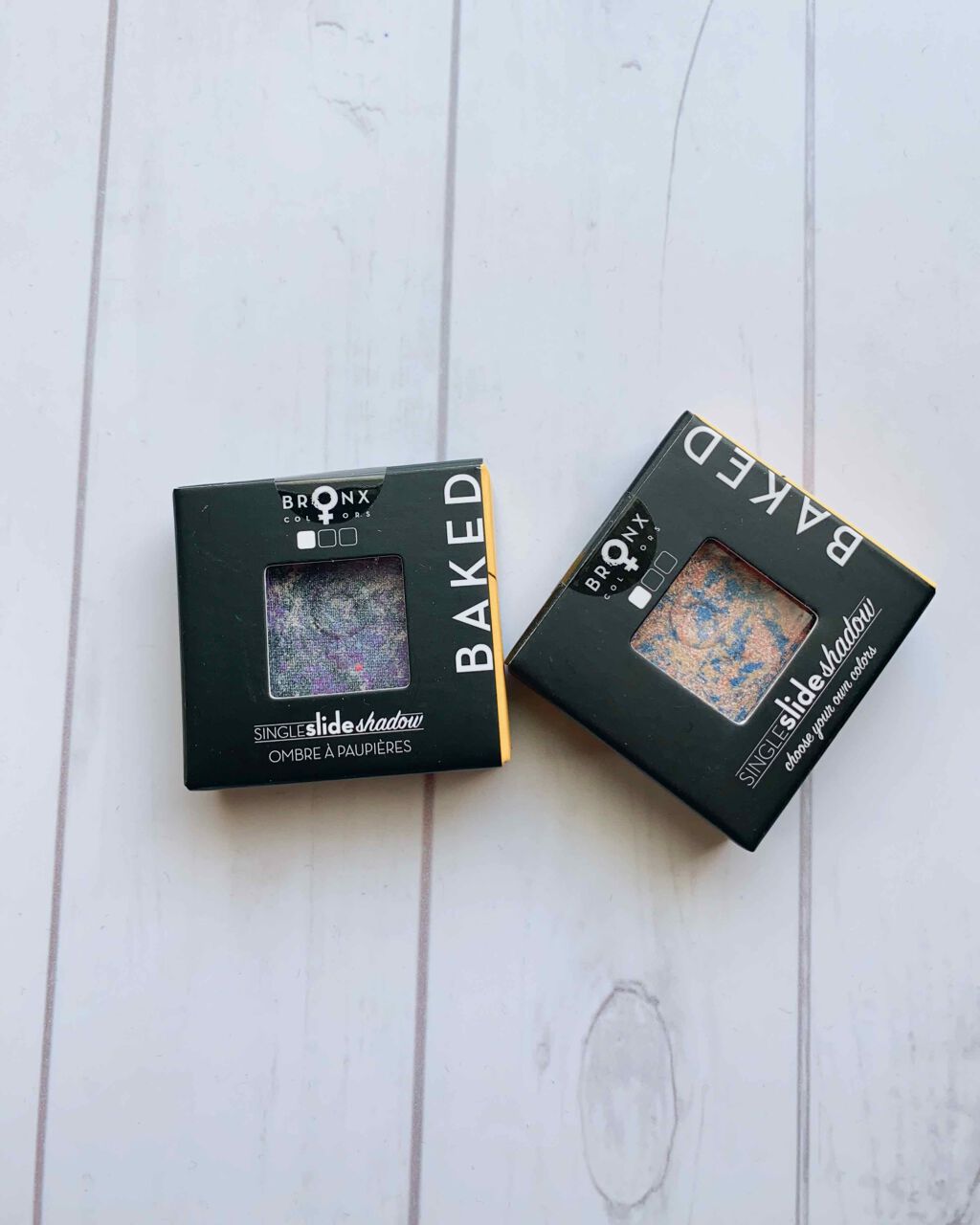 SINGLE SLIDE BAKED SHADOW/Bronx colors/単色アイシャドウを使ったクチコミ(1枚目)