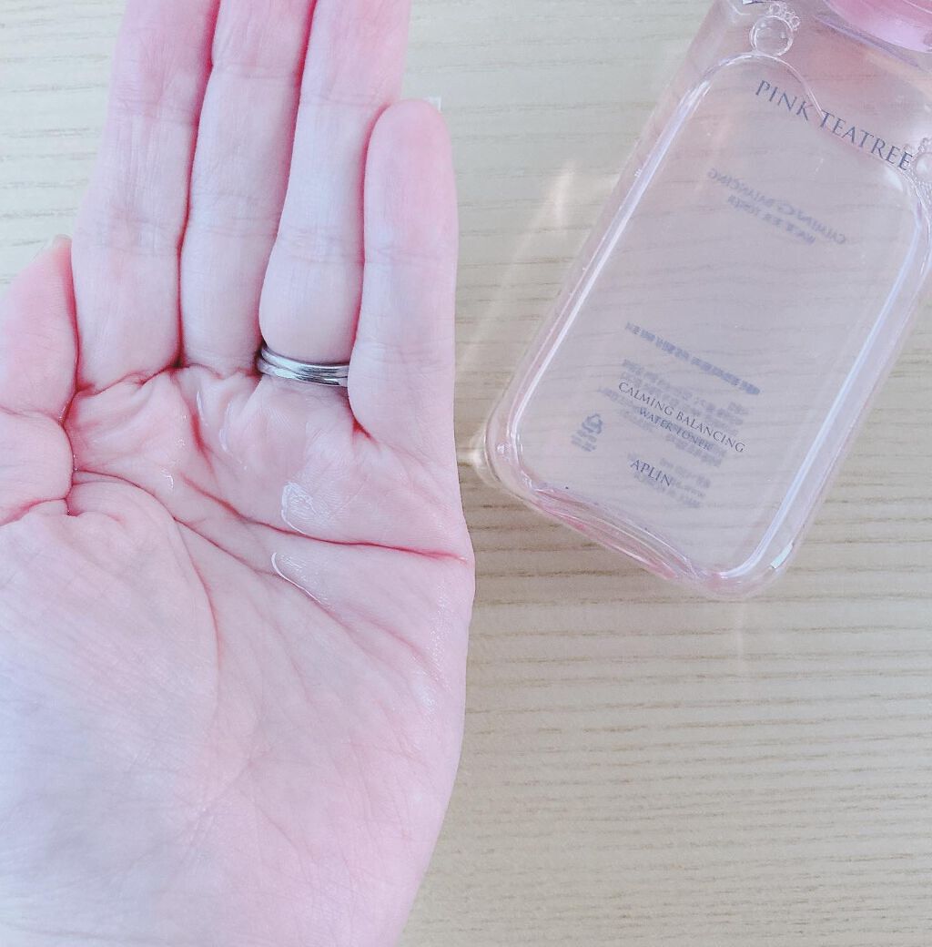 ピンクティーツリートナー/APLIN/化粧水を使ったクチコミ(3枚目)