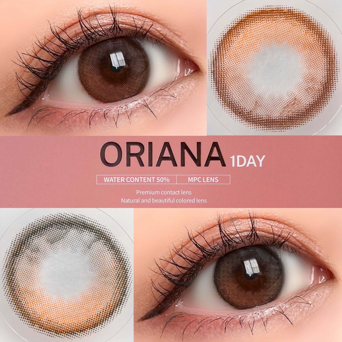 i-sha Oriana/蜜のレンズ/カラーコンタクトレンズを使ったクチコミ(7枚目)