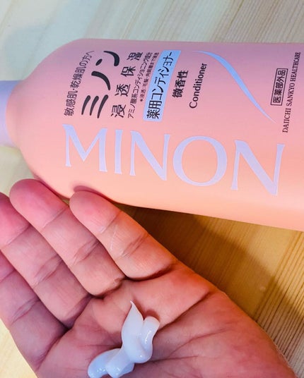 ミノン薬用ヘアシャンプー/薬用コンディショナー/ミノン/市販シャンプーを使ったクチコミ(9枚目)