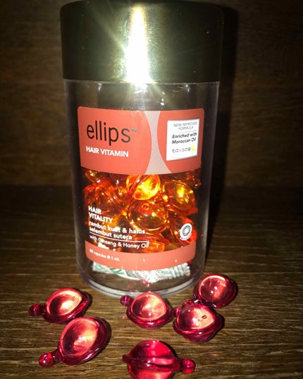 ヘアーオイル【トリートメント】/ellips/ヘアオイルを使ったクチコミ(1枚目)