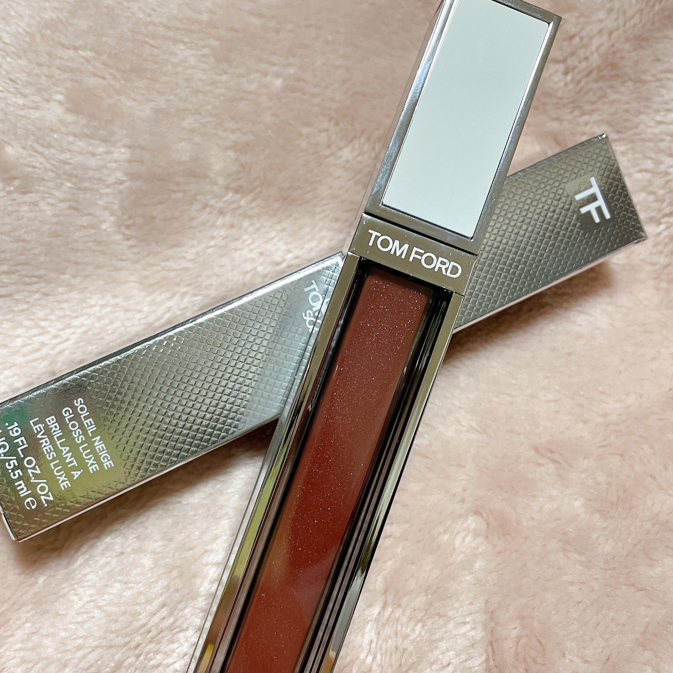 ソレイユ ネージュ グロス リュクス 18S ピナクル/TOM FORD BEAUTY/リップグロスを使ったクチコミ（1枚目）