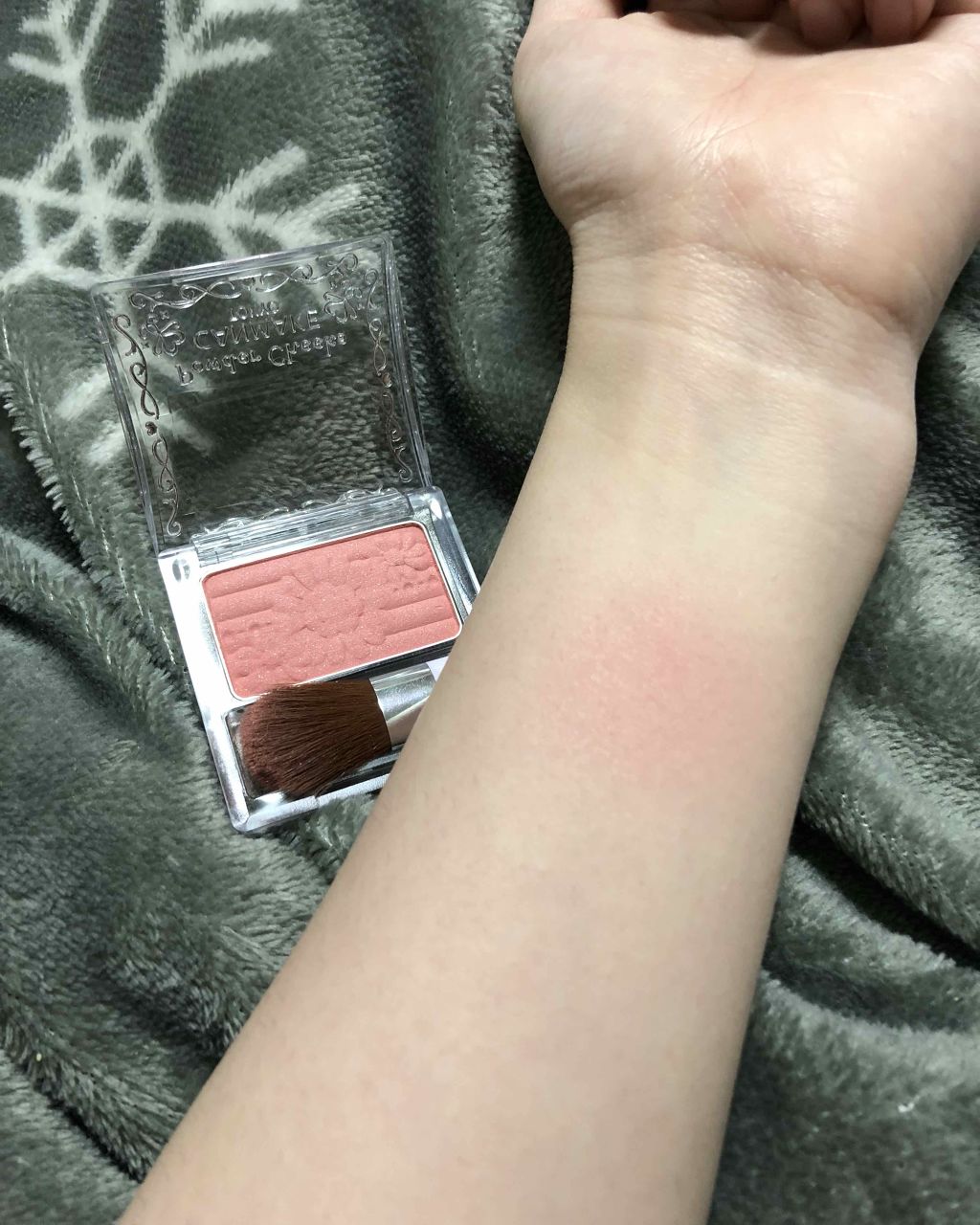 【旧品】パウダーチークス/キャンメイク/パウダーチークを使ったクチコミ(2枚目)