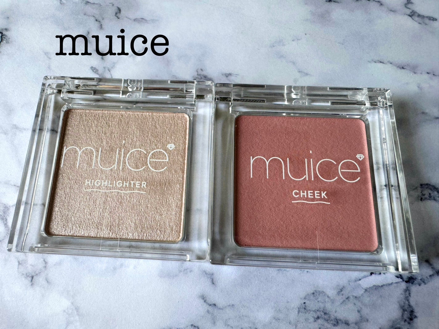 ぽわんチーク/muice/パウダーチークを使ったクチコミ(1枚目)