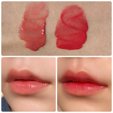 NAMING.  デューイ グロウ リップ ティントのクチコミ「どちらのピンクがお好き？




今回は
NAMING.Dewy Glow Lip Tint
.....」（2枚目）