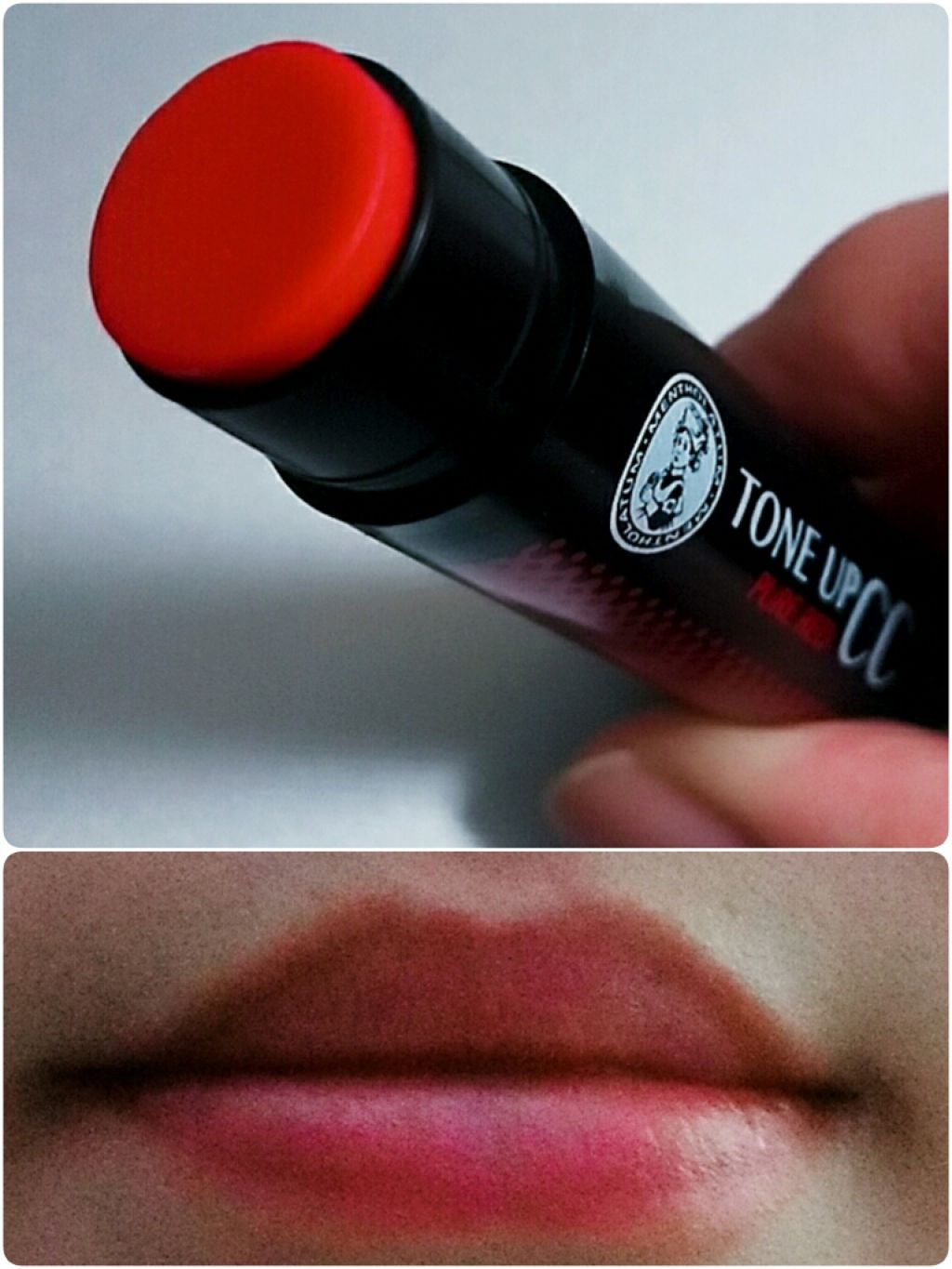 ウォーターリップ トーンアップCC/メンソレータム/リップクリームを使ったクチコミ(2枚目)