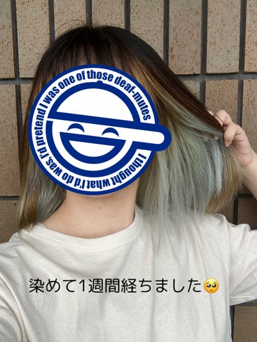 パルティ ミルクブリーチのクチコミ「eZn/Pudding Hair color
【Ash  khaki】

 2023年7月2日.....」（3枚目）