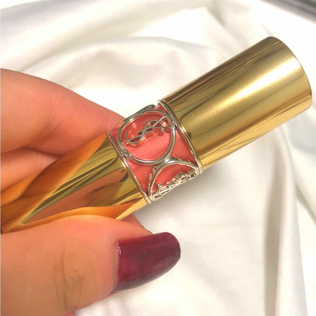 ルージュ ヴォリュプテ シャイン/YVES SAINT LAURENT BEAUTE/口紅を使ったクチコミ(1枚目)