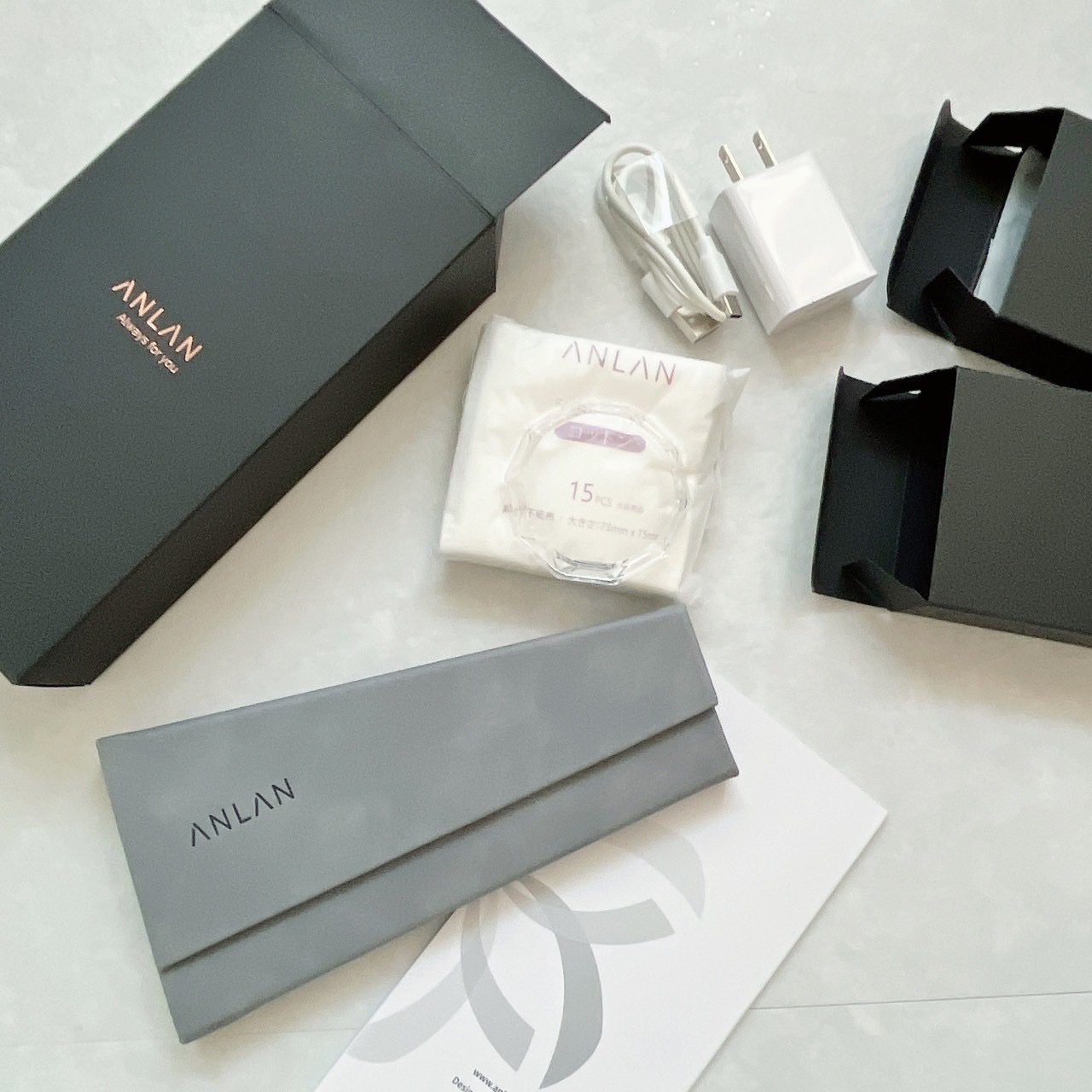 RF温冷美顔器PRO/ANLAN/美顔器・マッサージを使ったクチコミ（3枚目）