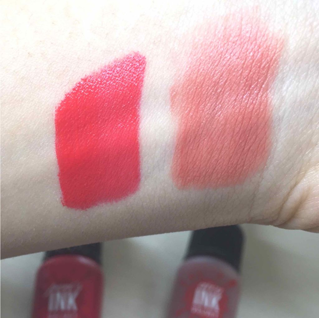 インク ベルベット/PERIPERA/口紅を使ったクチコミ（2枚目）