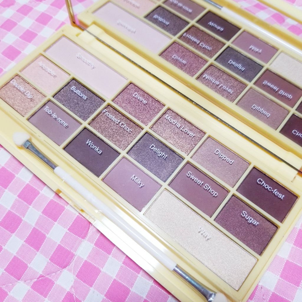 アイラブチョコレート/MAKEUP REVOLUTION/アイシャドウパレットを使ったクチコミ(2枚目)