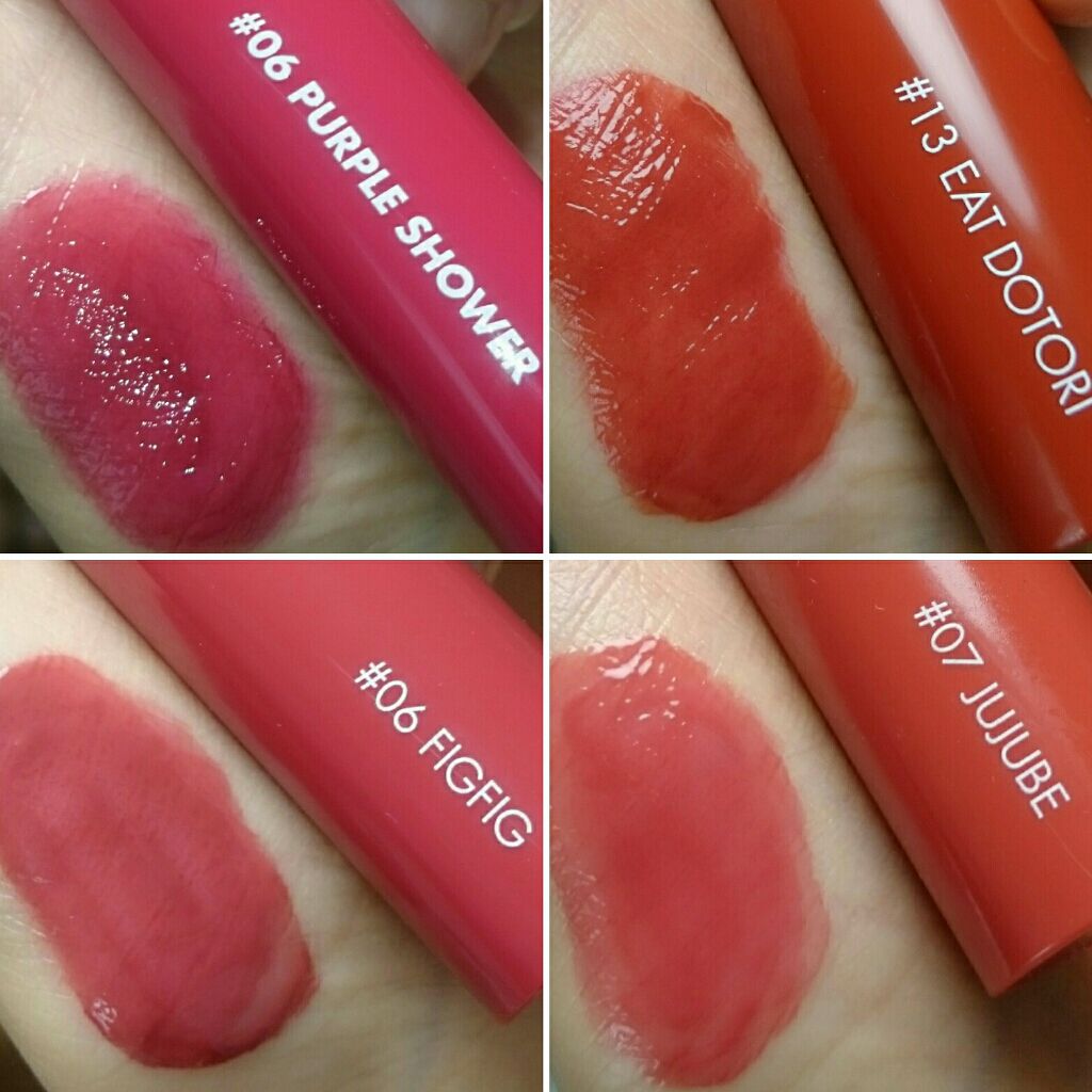 ジューシーラスティングティント/rom&nd/リップティントを使ったクチコミ(2枚目)