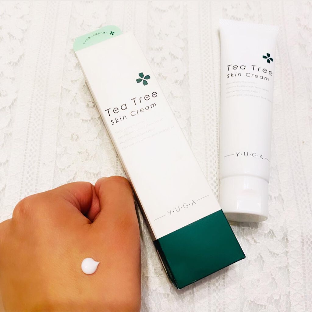 ティーツリースキンクリーム/ユーガ/フェイスクリームを使ったクチコミ(2枚目)