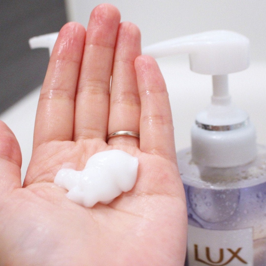 バスグロウ ディープモイスチャー&シャイン シャンプー/トリートメント/LUX/市販シャンプーを使ったクチコミ(4枚目)