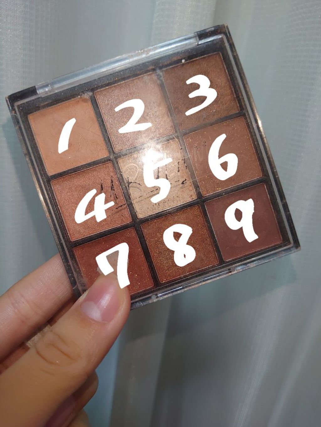 UR GLAM　BLOOMING EYE COLOR PALETTE/U R GLAM/アイシャドウパレットを使ったクチコミ（3枚目）