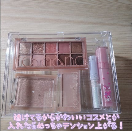 3段式クリアーケース/DAISO/その他化粧小物を使ったクチコミ(6枚目)