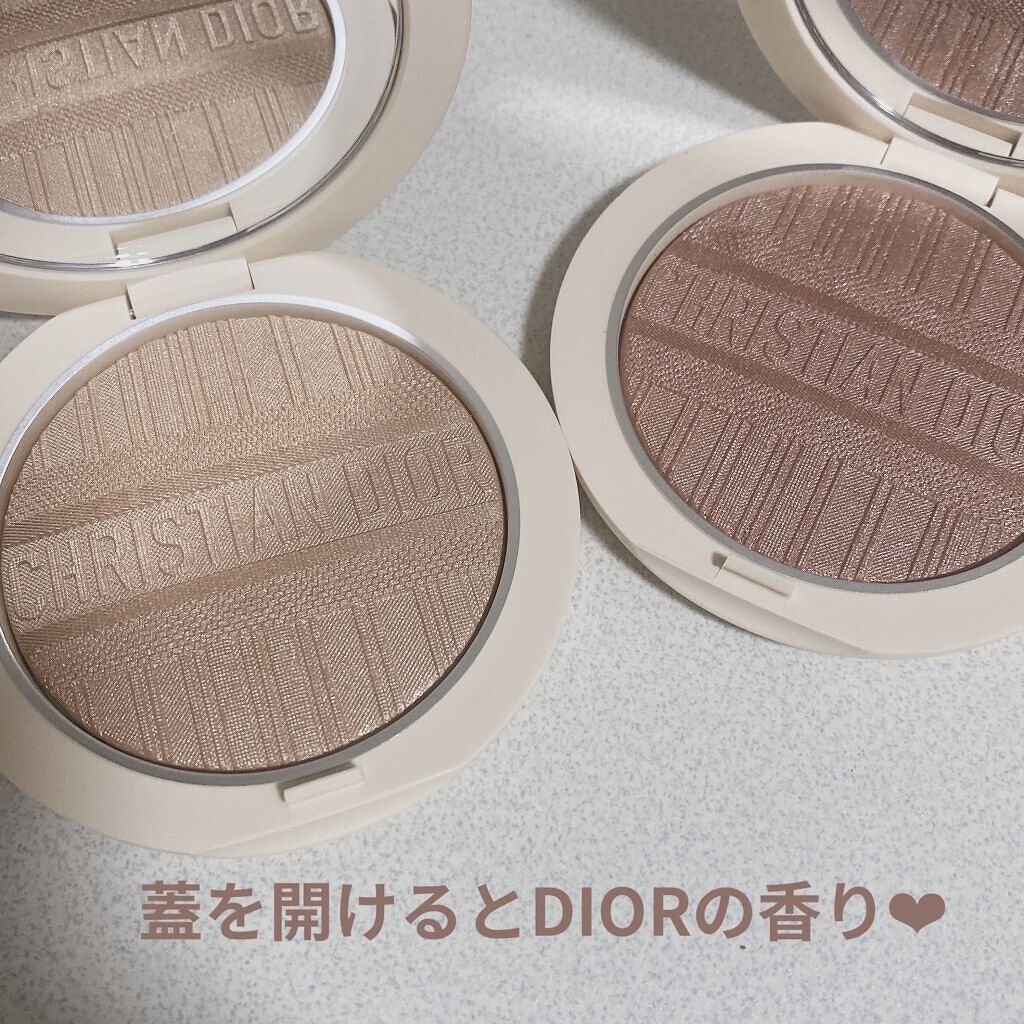 ディオールスキン フォーエヴァー クチュール ルミナイザー 001 ヌード リビエラ〈ディオリビエラ エディション〉〉/Dior/プレストパウダーを使ったクチコミ（2枚目）