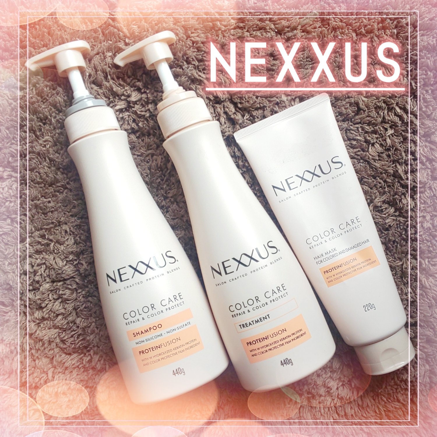 ネクサス リペア＆カラープロテクト シャンプー／トリートメント/NEXXUS(ネクサス)/市販シャンプーを使ったクチコミ（1枚目）