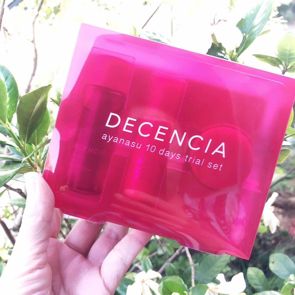 アヤナス トライアルセット/DECENCIA/スキンケアキットを使ったクチコミ(1枚目)
