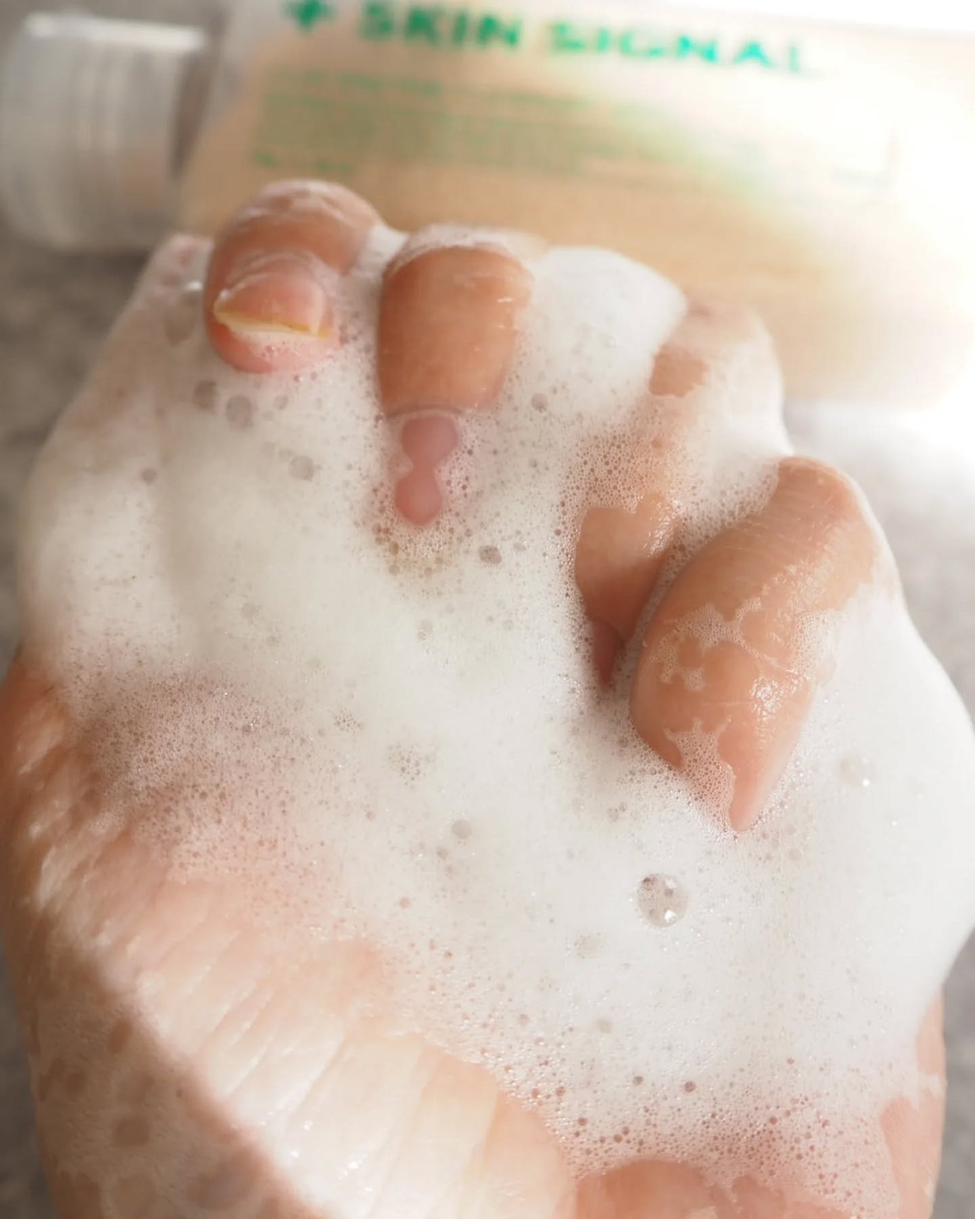 ピンククレイ酵素クレンザー/SKIN SIGNAL/洗顔パウダーを使ったクチコミ(4枚目)