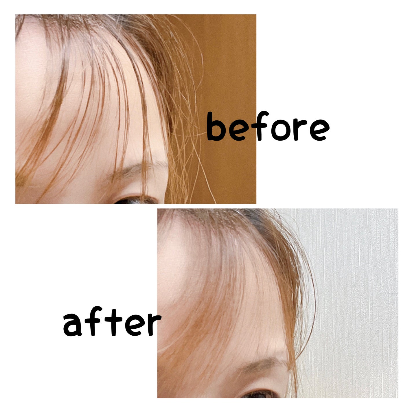 前髪リセットパウダー/リーゼ/その他スタイリングを使ったクチコミ(5枚目)