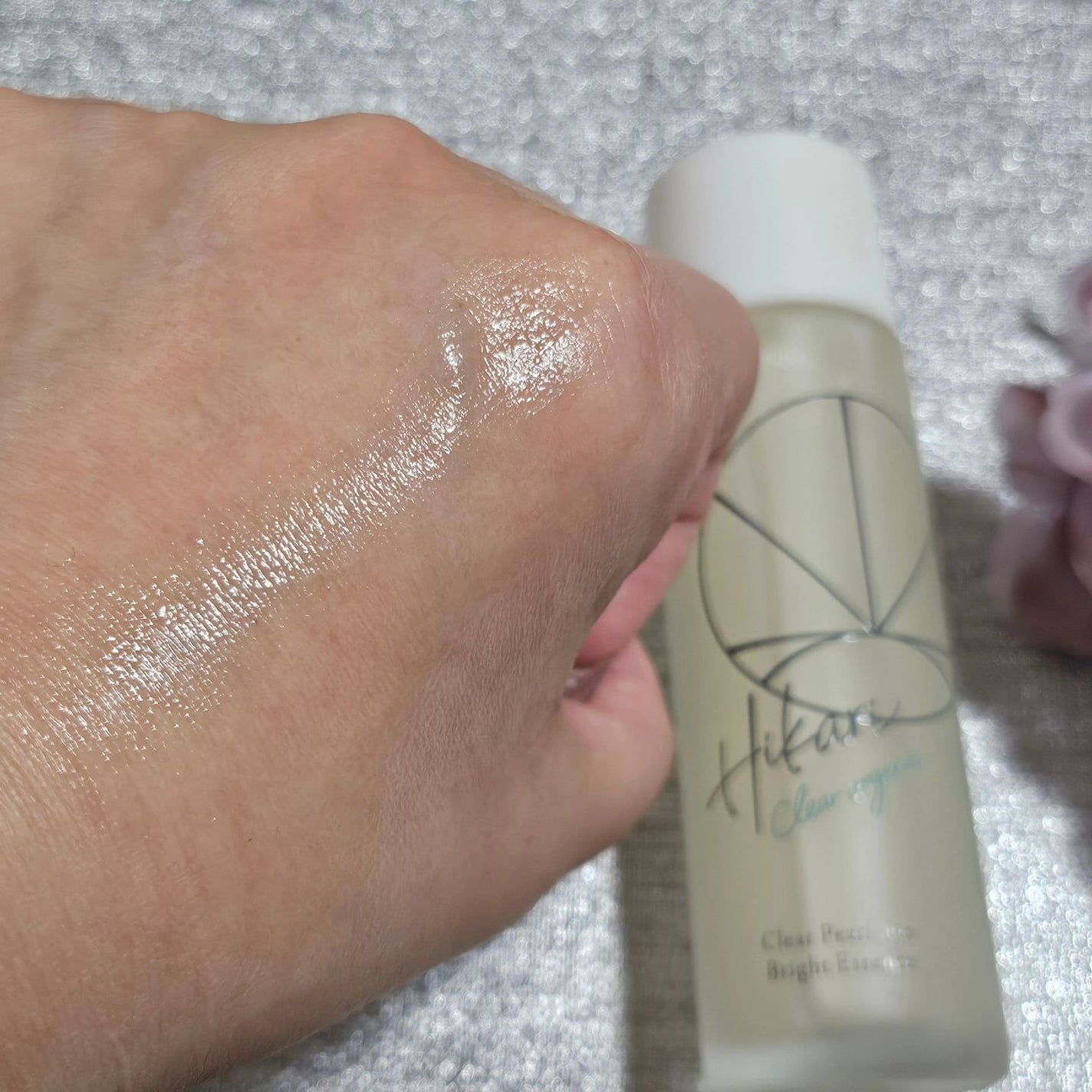 クリアパールワン ブライトエッセンス/HIKARI CLEAR オーガニック/美容液を使ったクチコミ(4枚目)
