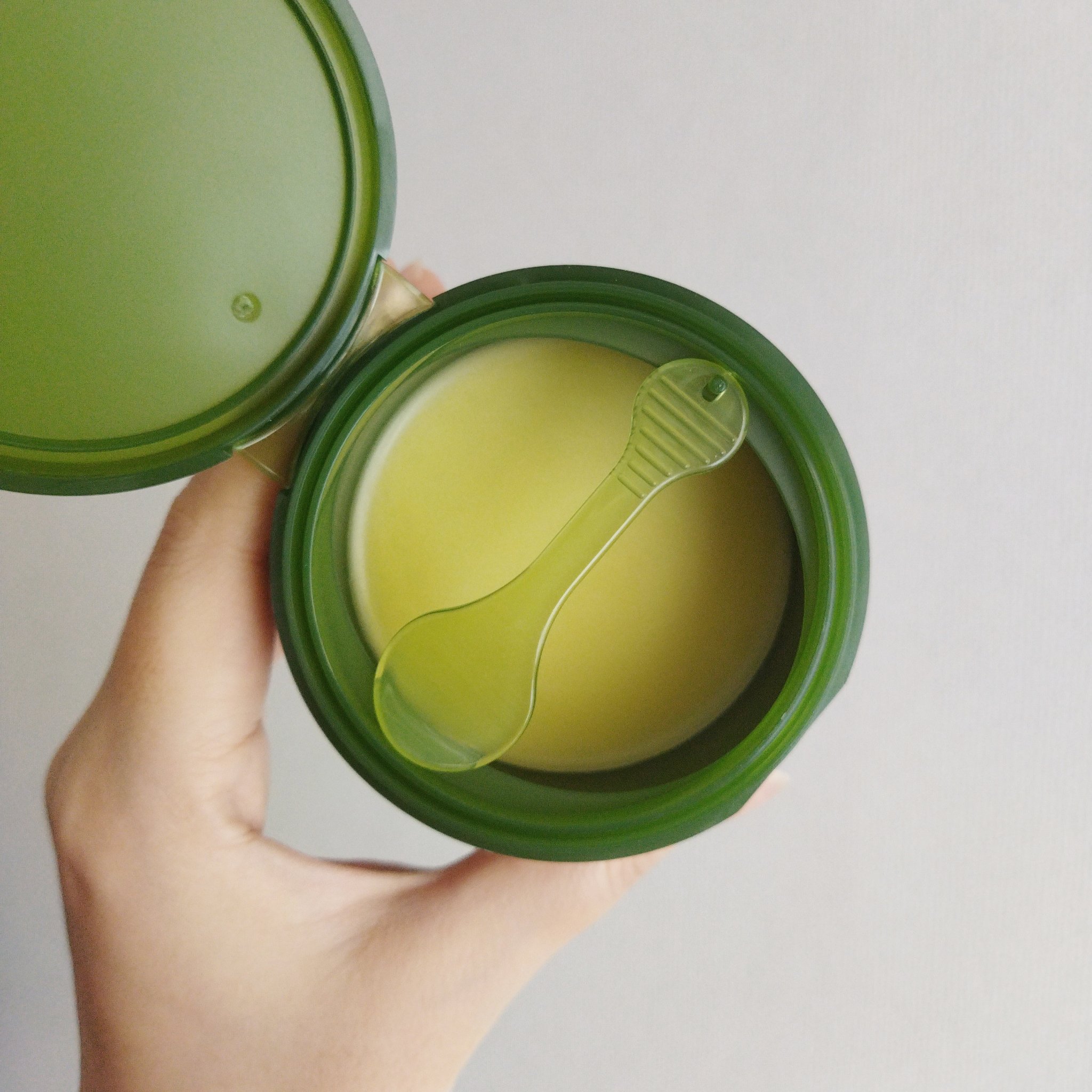 グリーンディープポアクレンジングバーム/Dr.G/クレンジングバームを使ったクチコミ（2枚目）