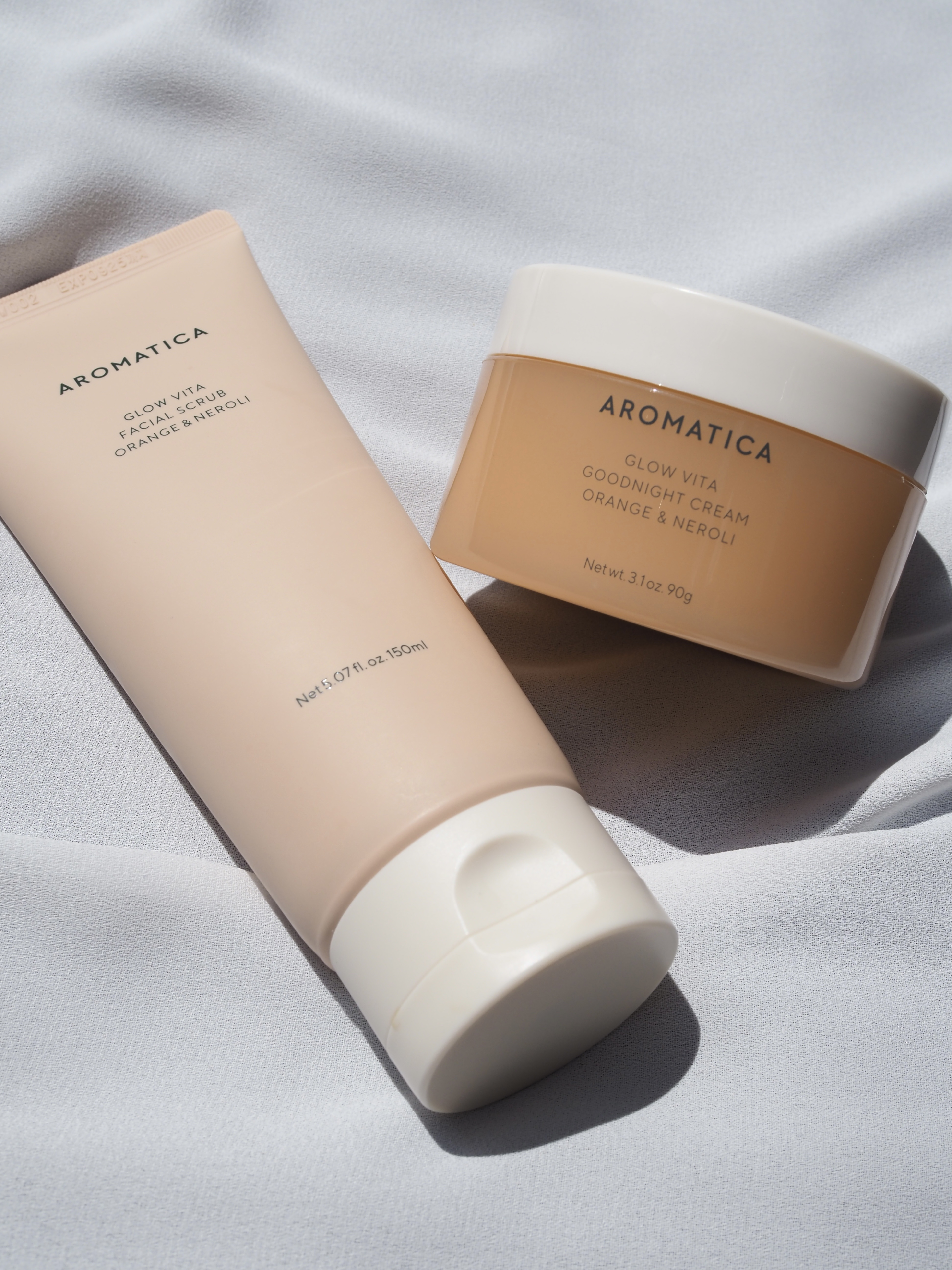 グロービタ フェイシャルスクラブ オレンジ＆ネロリ/AROMATICA/スクラブ・ゴマージュを使ったクチコミ（1枚目）