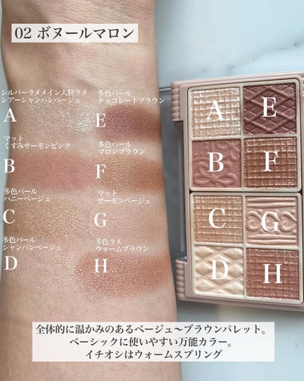 プティパレットアイズ/キャンメイク/パウダーアイシャドウを使ったクチコミ(5枚目)