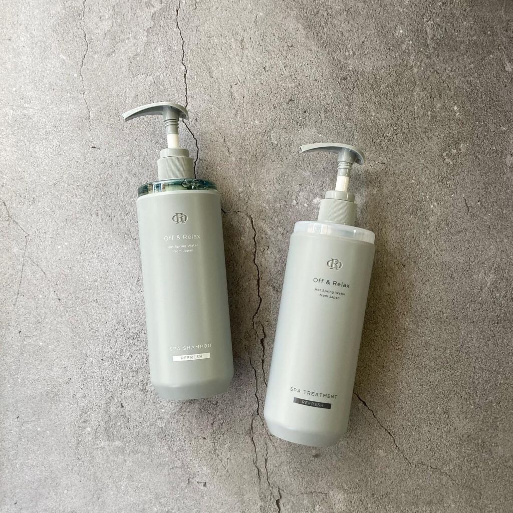 スパ・シャンプー/ヘアトリートメント リフレッシュ/Off&Relax/市販シャンプーを使ったクチコミ(1枚目)