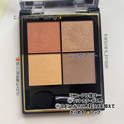 リアルクローズシャドウ/excel/アイシャドウパレットを使ったクチコミ(3枚目)
