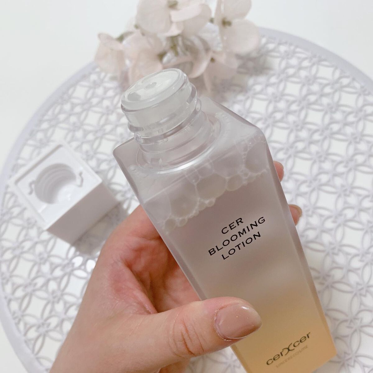  ブルーミングローション/cerXcer/化粧水を使ったクチコミ（2枚目）