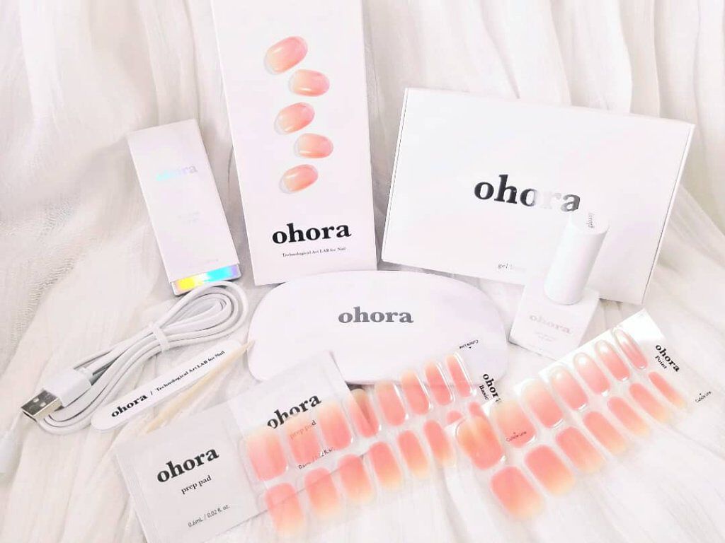 セミキュアジェルネイル(ハンド)/ohora/ネイルシールを使ったクチコミ(1枚目)