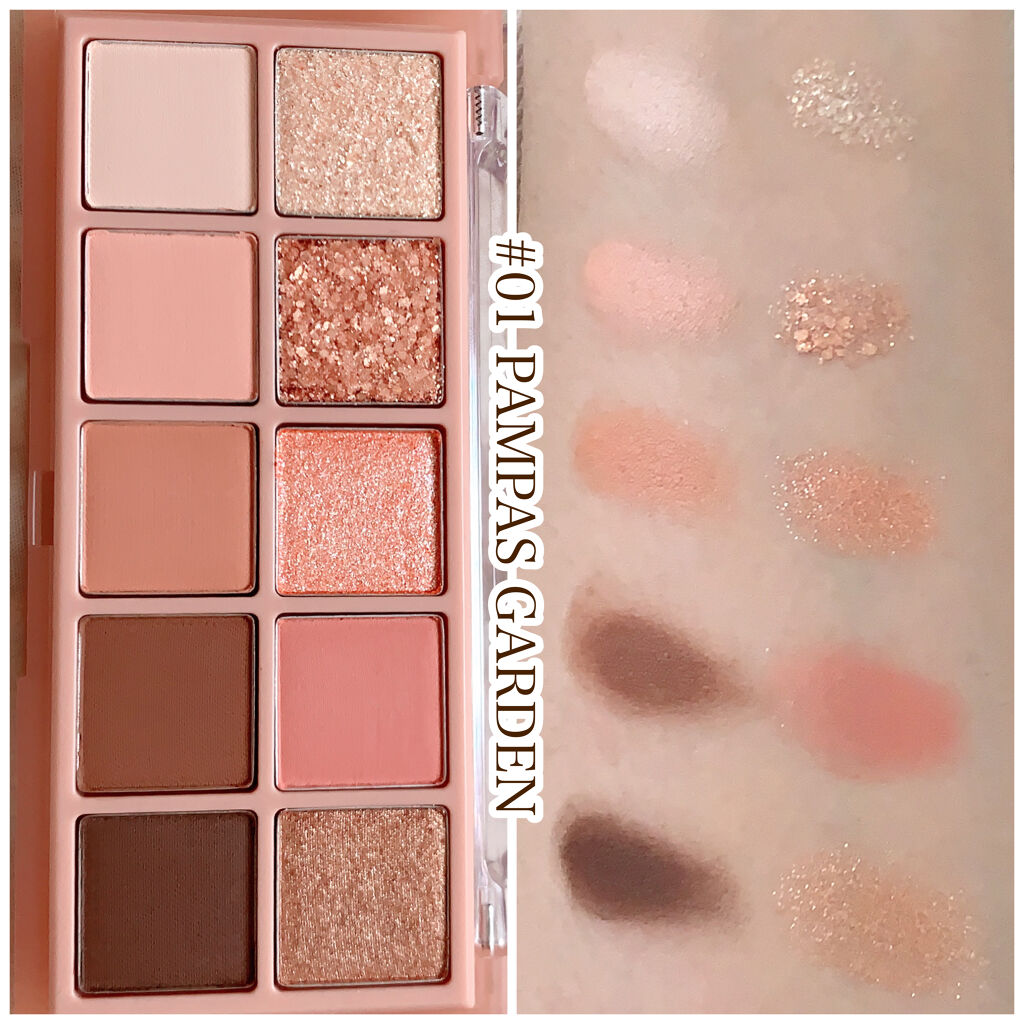 ベターザンパレット/rom&nd/アイシャドウパレットを使ったクチコミ（2枚目）