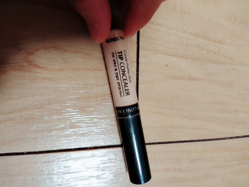 カバーパーフェクション チップコンシーラー/the SAEM/リキッドコンシーラーを使ったクチコミ(1枚目)