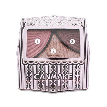 ジューシーピュアアイズ/キャンメイク/アイシャドウパレットを使ったクチコミ(1枚目)