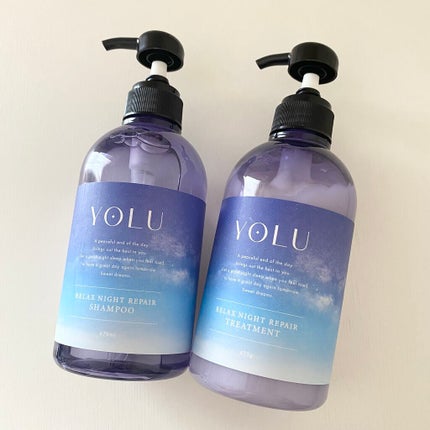 リラックスナイトリペア シャンプー/トリートメント/YOLU/市販シャンプーを使ったクチコミ(5枚目)