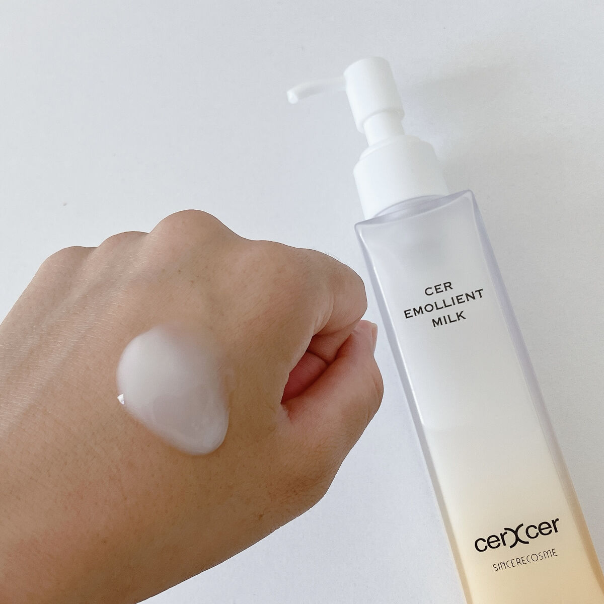 エモリエントミルク /cerXcer/乳液を使ったクチコミ（3枚目）