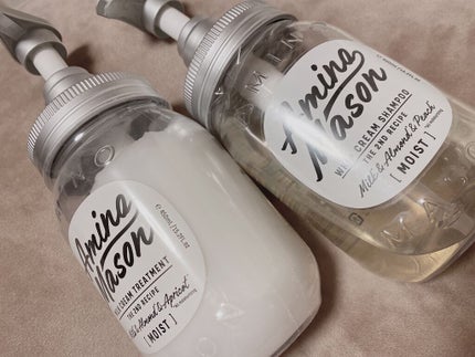 アミノメイソン ディープモイスト ホイップクリーム シャンプー/ミルククリーム ヘアトリートメント/アミノメイソン/市販シャンプーを使ったクチコミ(1枚目)