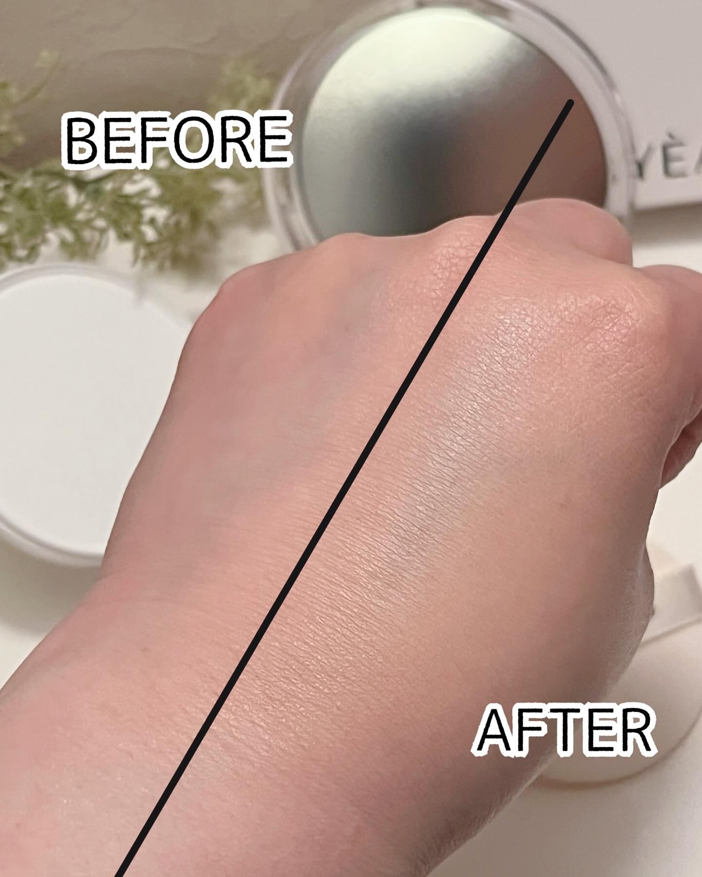 ハートリーフシーンカバークッション/23years old/クッションファンデーションを使ったクチコミ（3枚目）