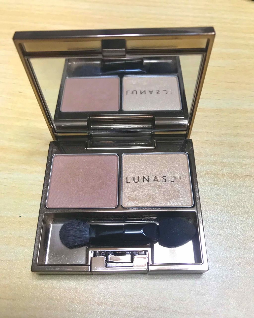 フェザリーニュアンスアイズ/LUNASOL/アイシャドウパレットを使ったクチコミ(1枚目)