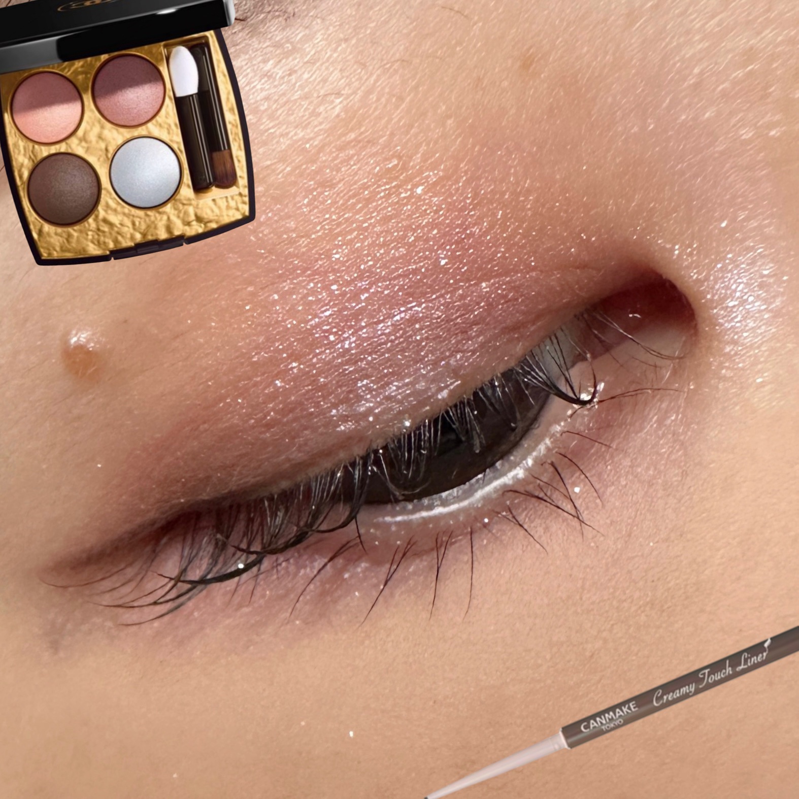 レ キャトル オンブル ビザンス /CHANEL/アイシャドウパレットを使ったクチコミ（1枚目）