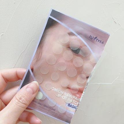 オニオン ニューペア スポットパッチ ベーシック/Isntree/にきびパッチを使ったクチコミ(3枚目)