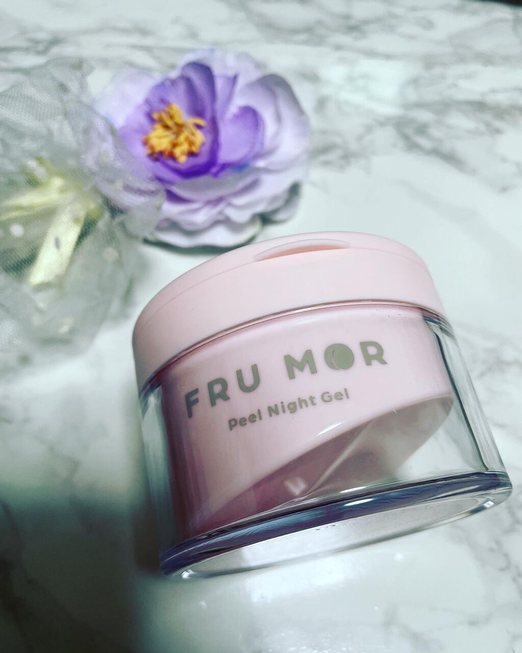 フルモア ピールナイトジェル/FRU MOR/フェイスクリームを使ったクチコミ(2枚目)
