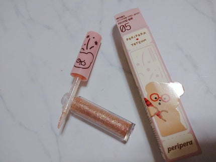 シュガー トゥインクル リキッド グリッター/PERIPERA/グリッターを使ったクチコミ(1枚目)